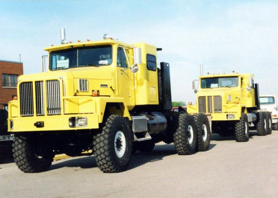  International PayStar 5000 6x6 Chassis with Sleeper Cab 1998 года  (фото 1 из 1)